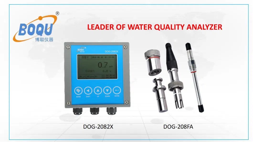 Boqu High Temperature Connection As9/Ak9/Vp pH586 5m Cable Custom Length pH Sensor/Probe